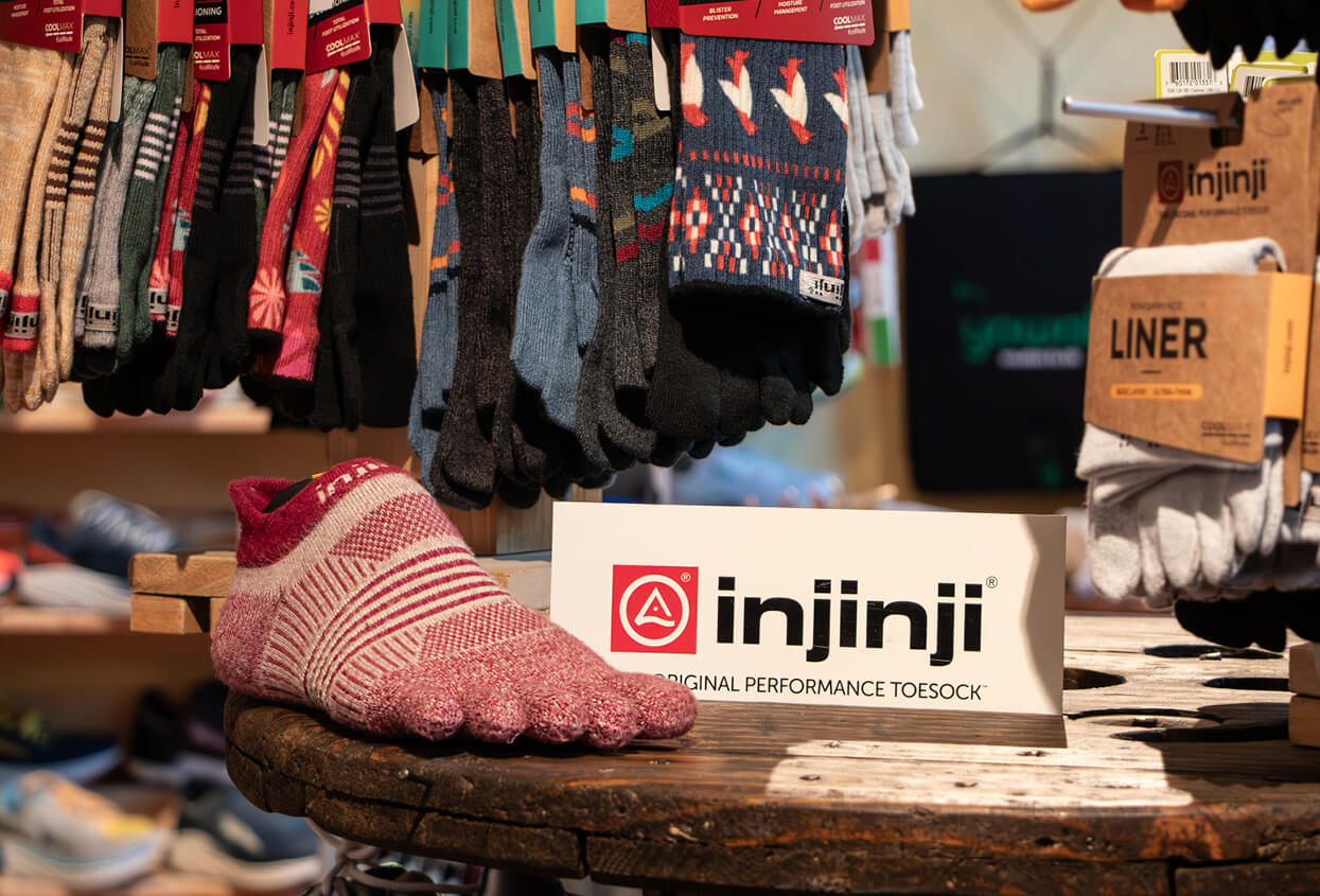 Calze con le dita Injinji