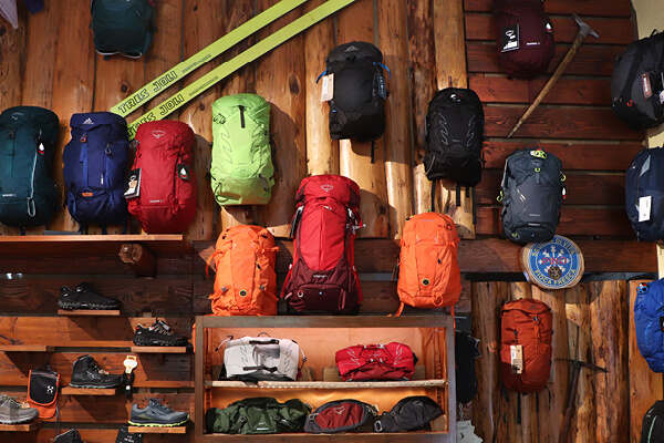 Zaini da trekking e da cammino